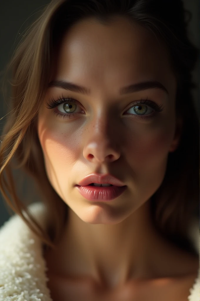 A very sexy facial expression