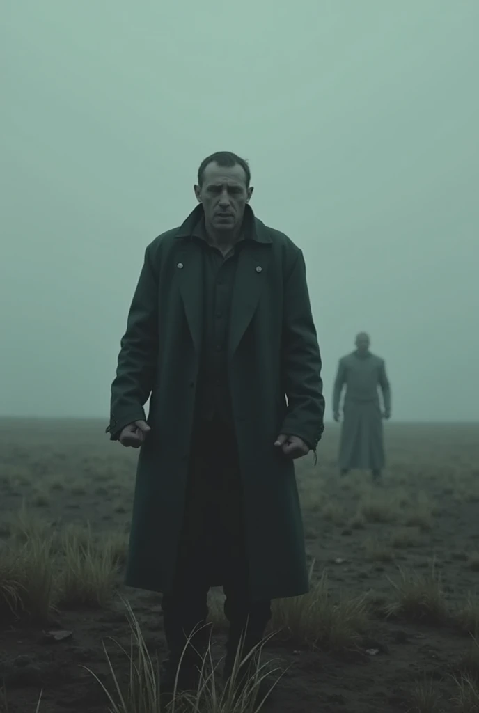 As a man who faces deep anguish and guilt for killing his family (on the plain)
