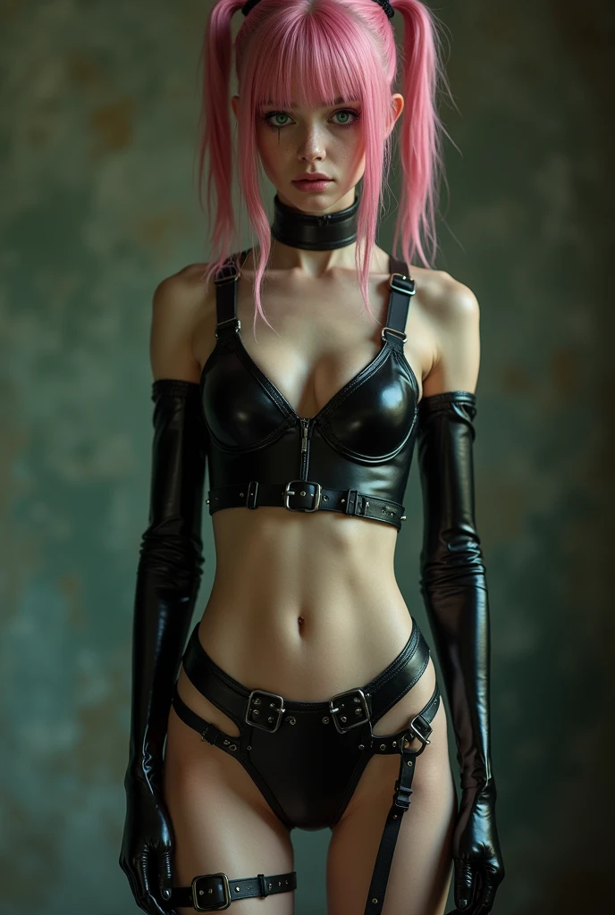 Jinx, (skin texture:1.1), (high detail face:1.1), high detail body, high detail clothes, (masterpiece), (realistic), ultra high definition, 4k, ultra high resolution, photo by Arny Freytag