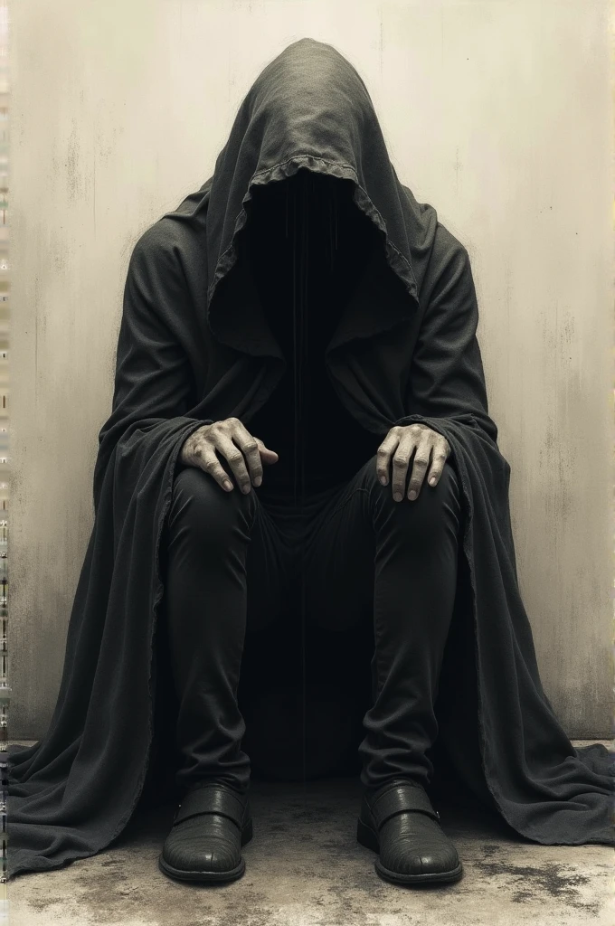 Create me a drawing of depression