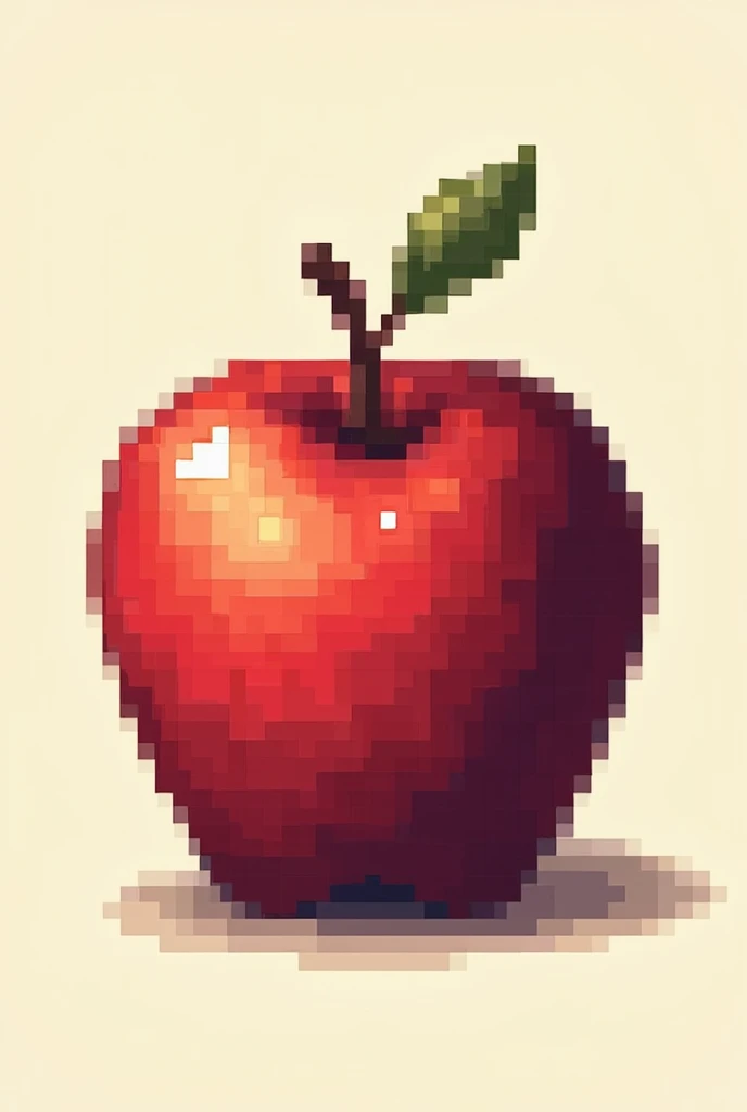 Pixel ART of an apple
