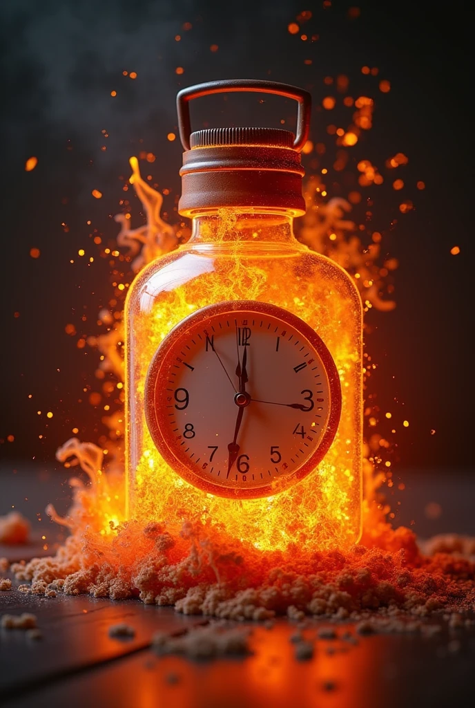 create a highly realistic image of a time bomb using dynamite
