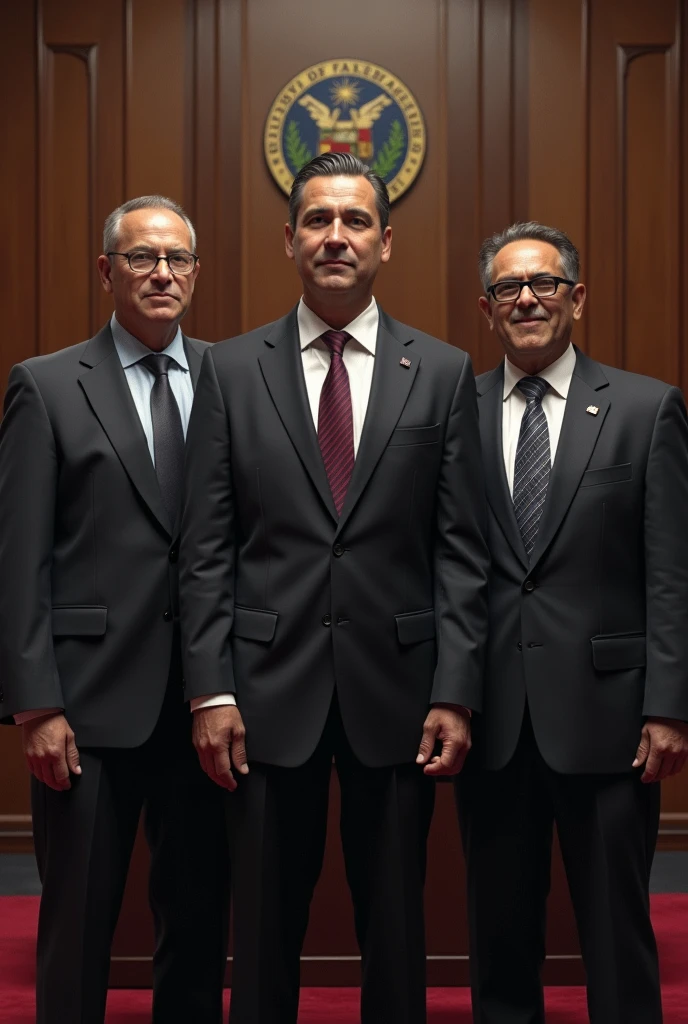 the executive power, the legislative and the judicial (Peru,most current,common clothes)