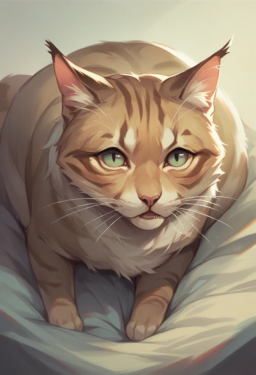 (masterpiece, best quality), 1girl, surrounded by cat,