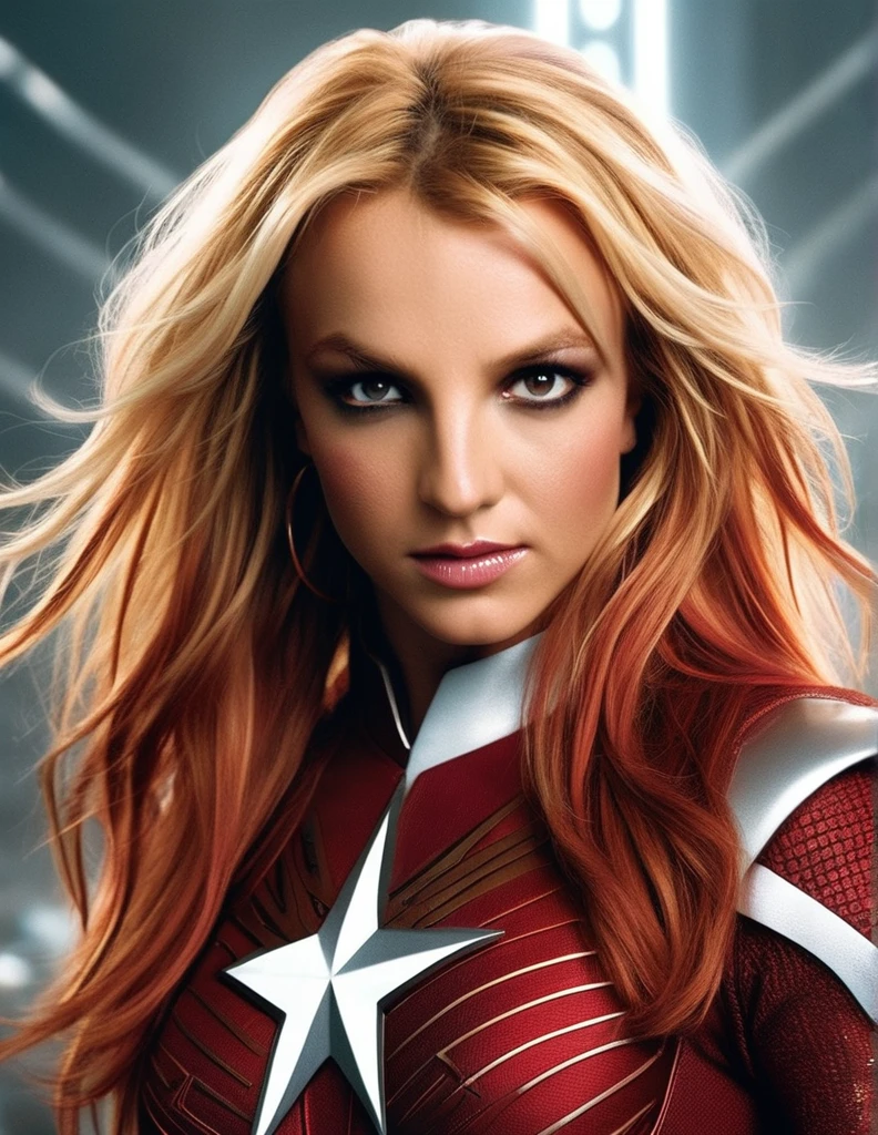 photo Britney Spears ,Scarlet Witch and Jean Grey Dark Phoenix Fusion, Sexy Body Long Red Hair, whole body, Power of Creation and Destruction, Flight, White and Red Outfit, Phoenix symbol in the middle, red crown, flaming eyes, cosmic entity, mighty, beautiful face , Destroyed planets in the backgroundbest qualityer, realisitic, realisitic, award-winning illustration, (Highly detailed face and skin texture), (fully body), (Complicated Detail: 1.2), (finely detail), (Complicated Detail), (Cinematic Lights, luz de fundo de best qualityer), Sharp lines, sharp focus, offcial art, unity 8k wallpaper , absurdrez, unbelievably absurd, huge filesize, mostrando o fully body- , Fantasyart, RTX,((Closing-up photo by award-winning studio)), , (Shut your mouth), , perfect hands, beautiful detailed eyes, face perfect