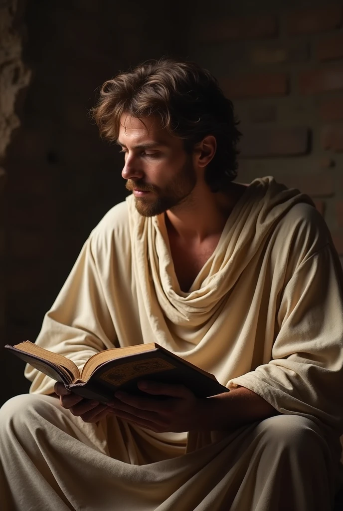 man reading the bible in the time of jesus