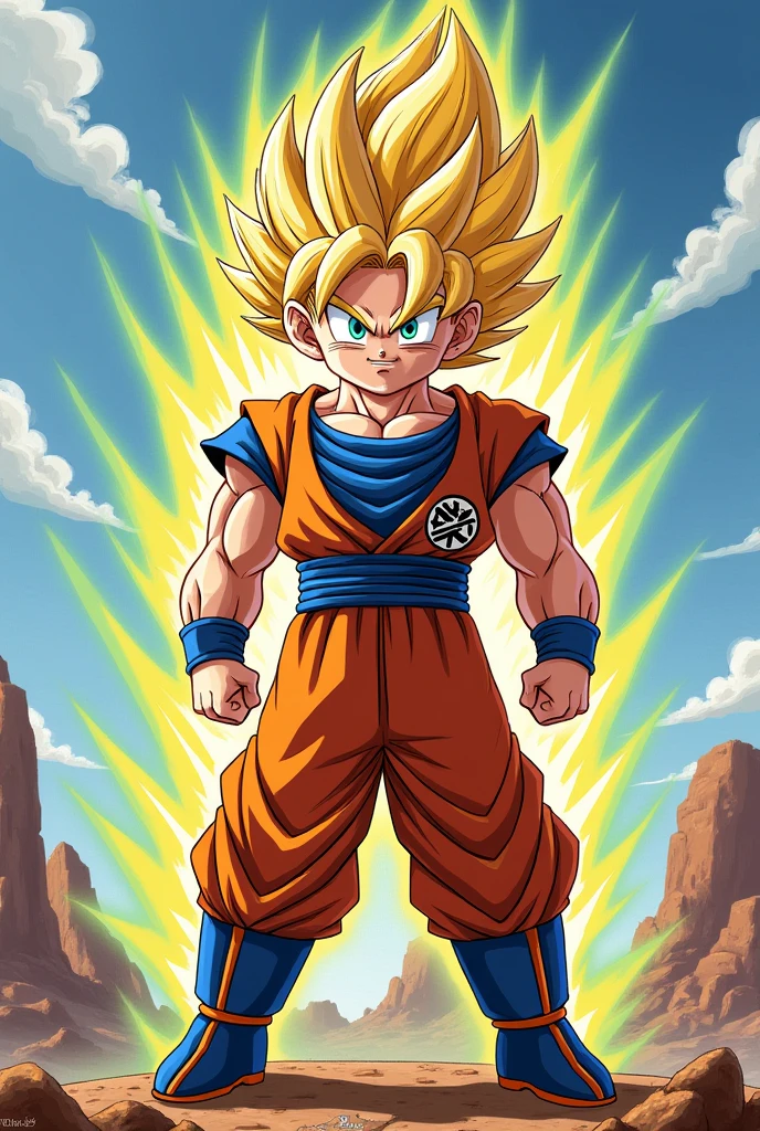 Gumball Transformed into Super Saiyan