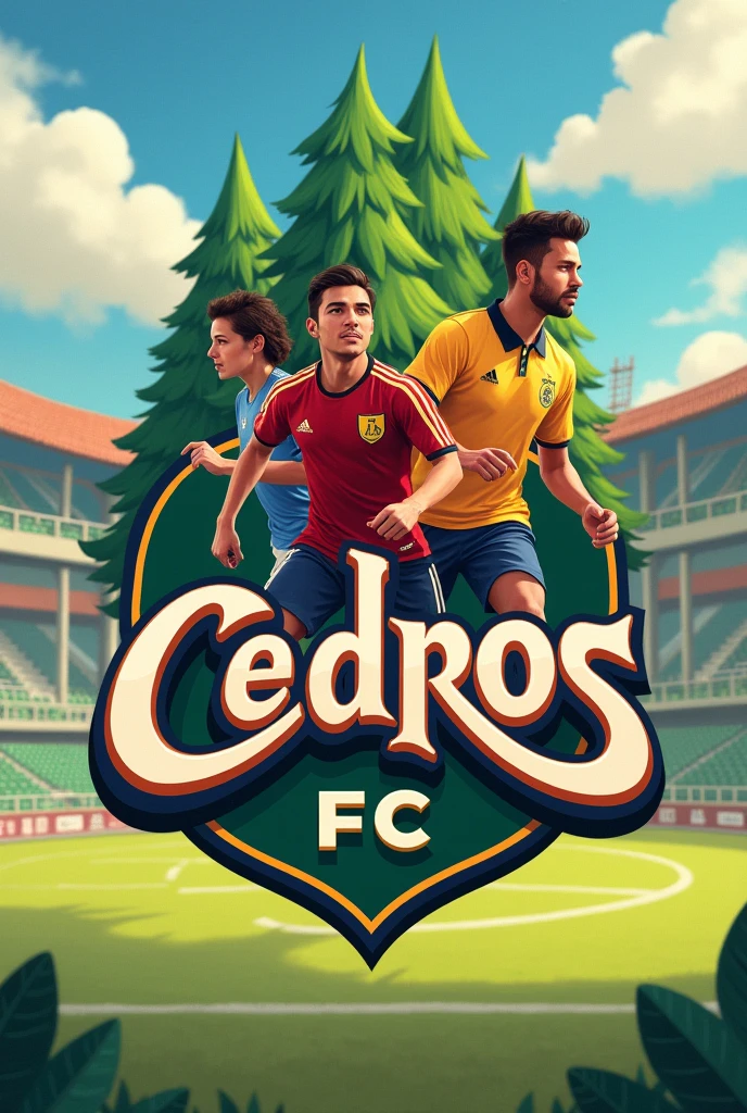 Create a name for a soccer team that contains the word Cedros