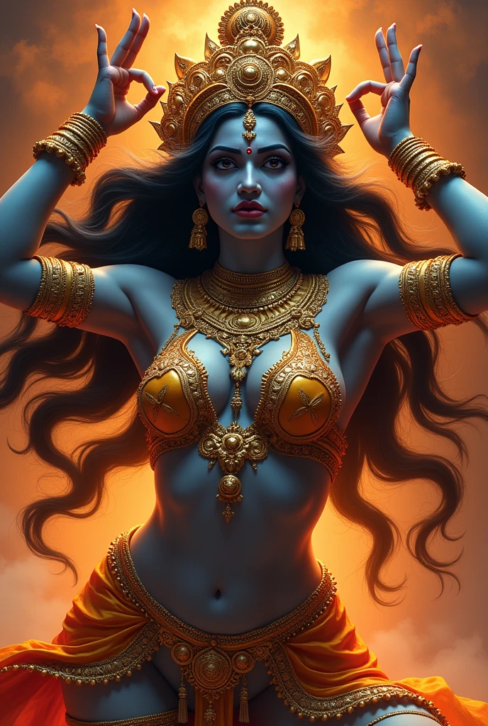 female goddess,karo,Goddess Kali,goddess durga,tigre,determination,strength,empowerment,Bravura,cause fear and discomfort,anger,lioness,elsword,弓,Dance