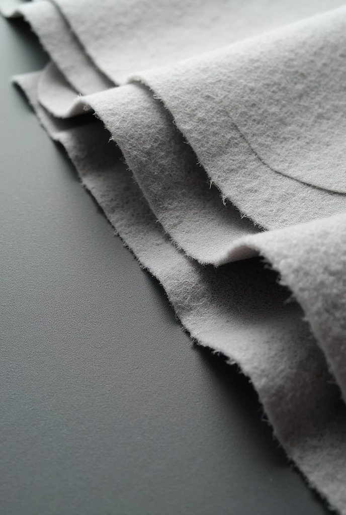 o Layers of felt are formed overlaying each other until the desired thickness is obtained.