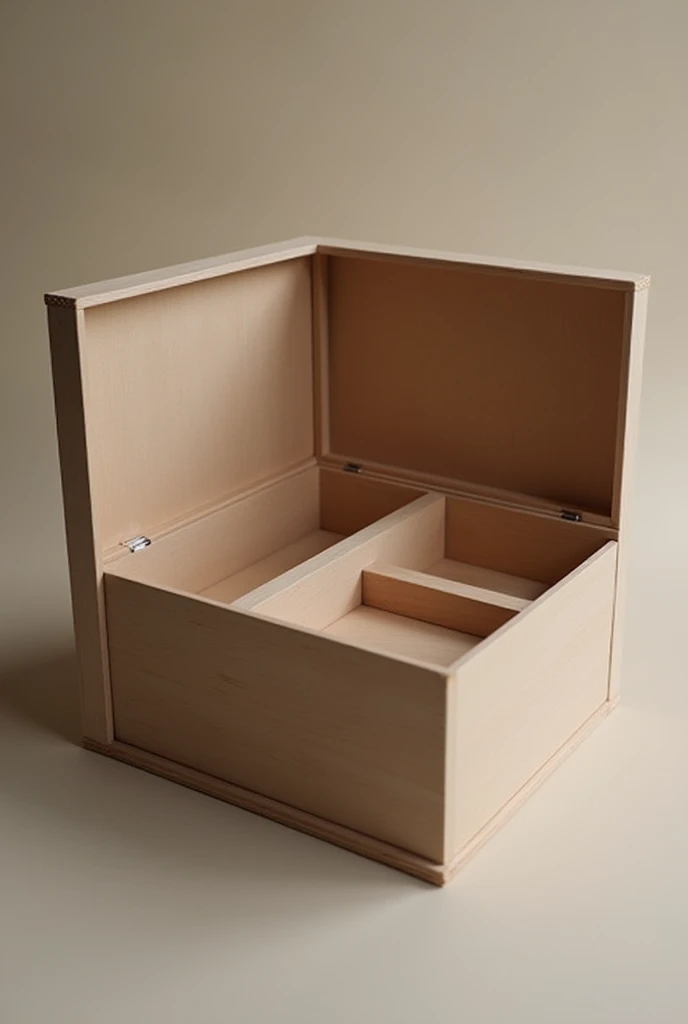a slim box with compartment