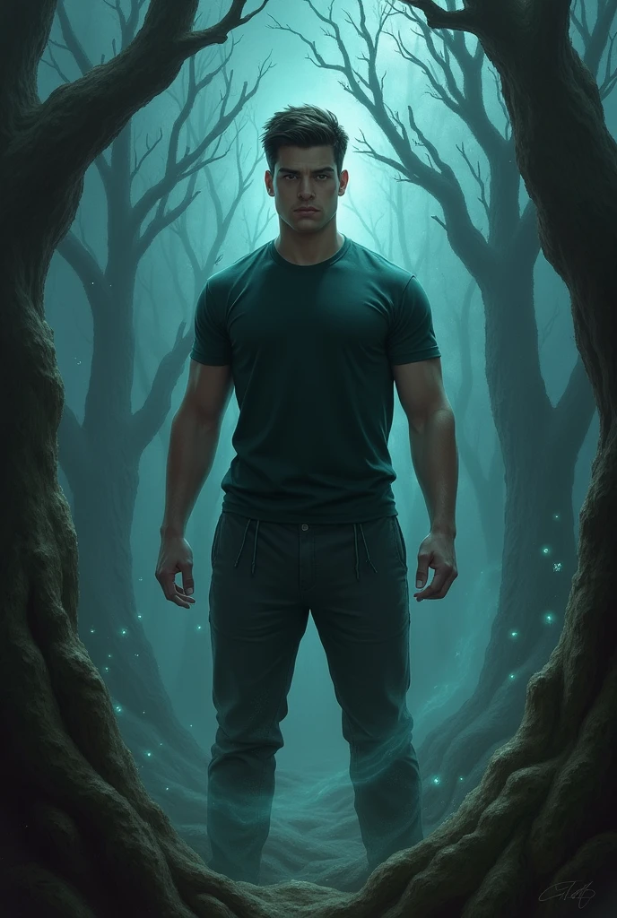 Finn from Glee dark fantasy style