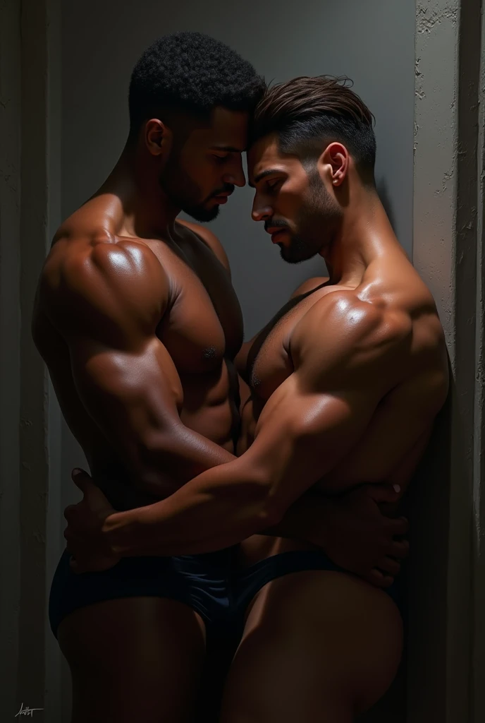 NSFW GAY Dark Skin Chin Aphrodisiac