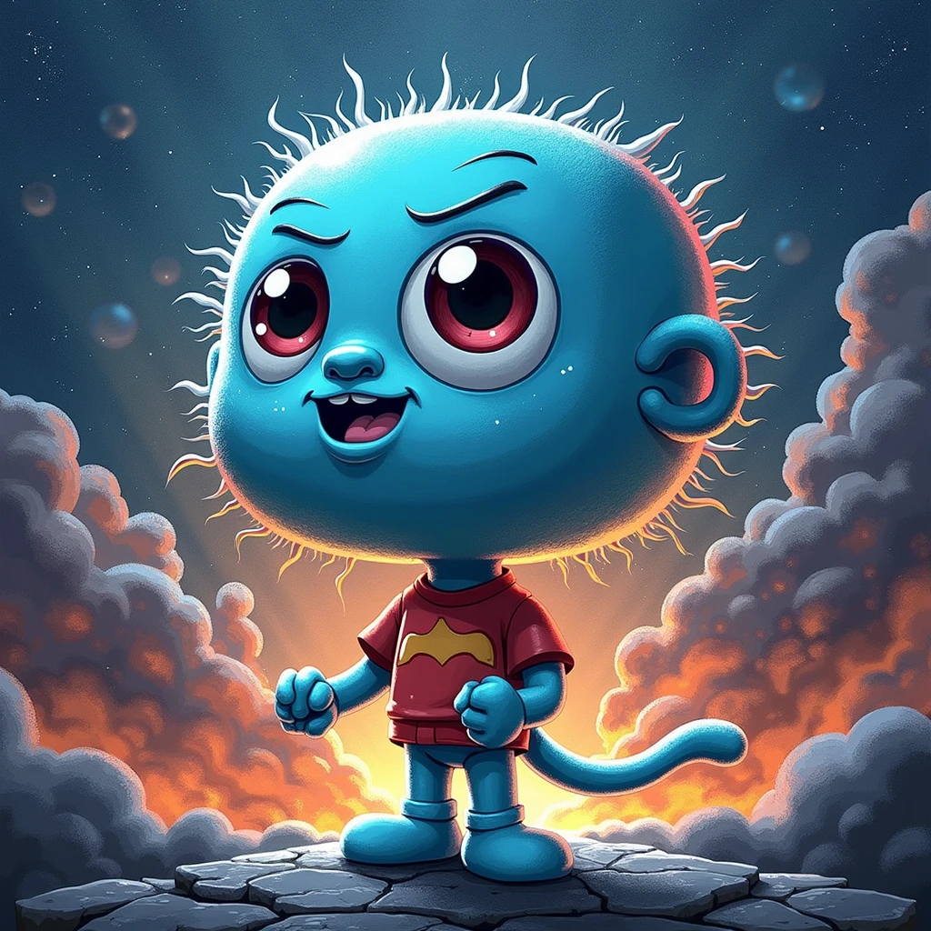 Create a powerful Gumball Watterson