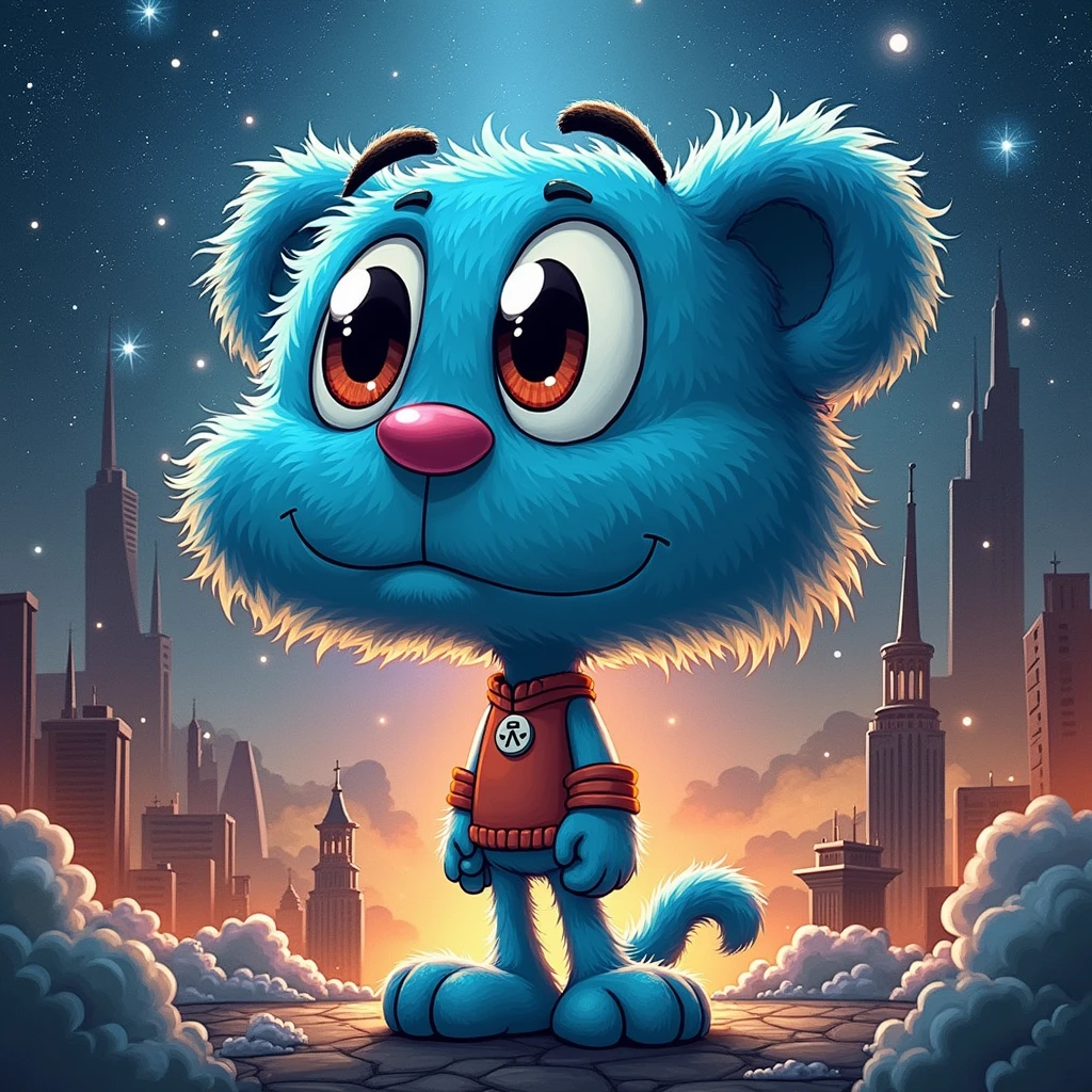 Create a powerful Gumball Watterson 