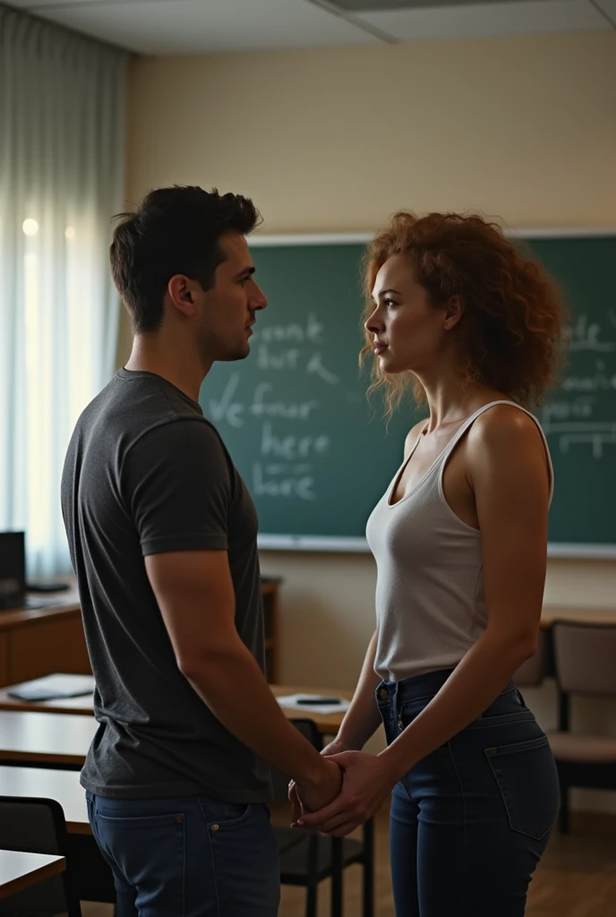 someone having sex with the teacher