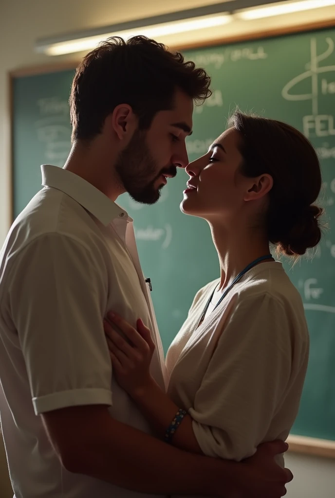 someone having sex with the teacher