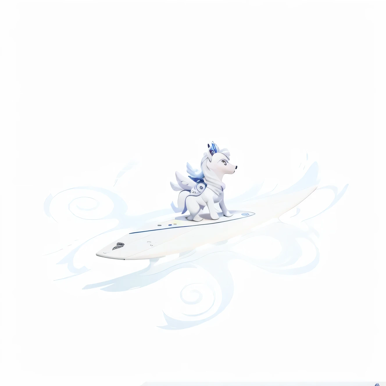 there is a man riding a surfboard on the beach, metallic scepter, lightweight armour, emissive material, advanced, diagramm, single logo, fabian wagner cinematography, tim jacobus art, white eagle icon, mlp fanart, plated, made in 2019, centered position, my pov, inspired by Anni Albers, rippling musclesHD, (best detail), (best quality), cartoon, 3DMM,