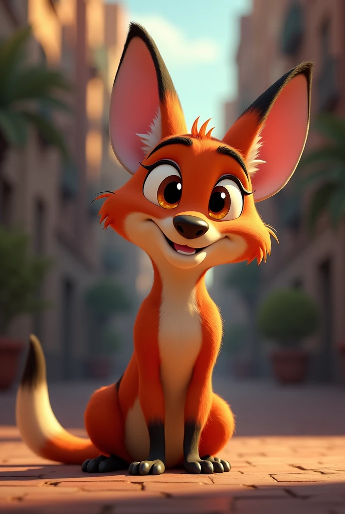 what disney zootopia movie would look like if it was made in the original disney 2d animation style
