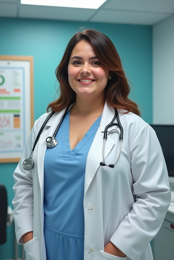 Chubby 23 year old women became a doctor
