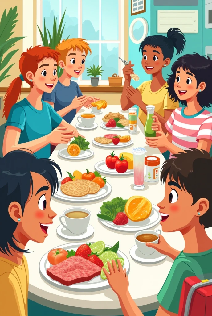 Teenage nutrition 


