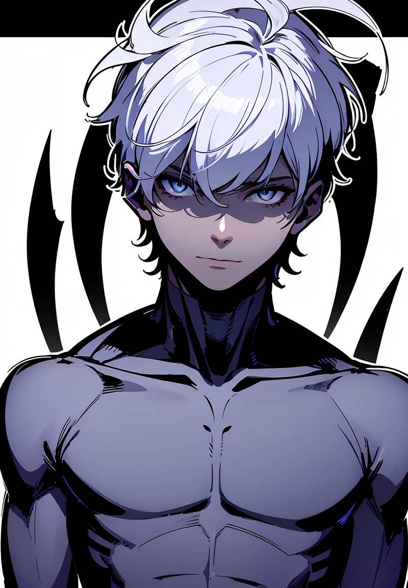 (best qualityer, outline:1.2), semi realistic, 1 boy, Create an image of a powerful, otherworldly entity called '全能 (all mighty) Ialdabaoth', positioned at the center of a rotating cosmic vortex. This being exudes an aura of invincibility, with a majestic and imposing presence that extends across multiple dimensions. Ialdabaoth is adorned in intricate, shimmering armor that reflects the stars, with ethereal, energy-like tentacles extending from its back. His eyes shine with a bright, otherworldly light, and the environment around him warps under his immense power. The background is a mesmerizing mix of deep space and ever-shifting dimensional rifts., showing its multidimensional nature. The scene should convey a sense of awe and cosmic power, with rich, vibrant colors and detailed textures that capture the grandeur of the character and the cosmic chaos around him.