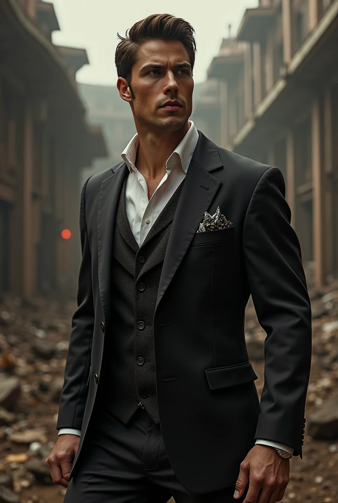 Chuck bass from gossip girl in hunger games tribute style