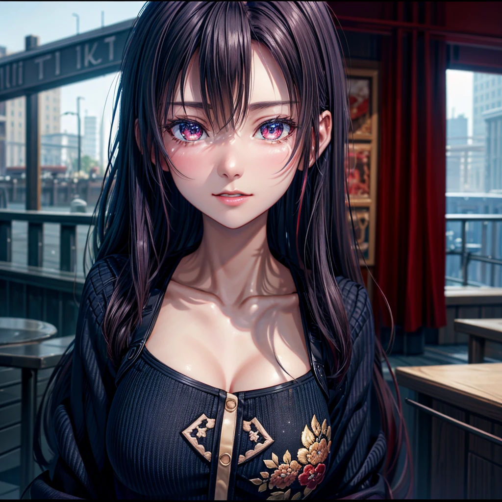 bridge between the worlds, Magnificent, close up, detaileds, sharp focus, chic, highy detailed, illustration, intrikate, comely, Trending art station, pixiv, digitl art, アニメ 