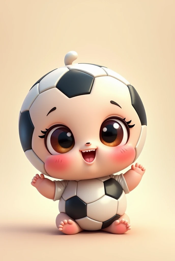 Baby soccer ball