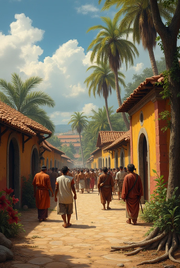 the "encomienda" It was a Spanish colonial system in which the colonizers received the responsibility of protecting and evangelizing the indigenous people in the American colonies in exchange for tribute or work.. In practice, However, It often resulted in a form of exploitation and oppression.