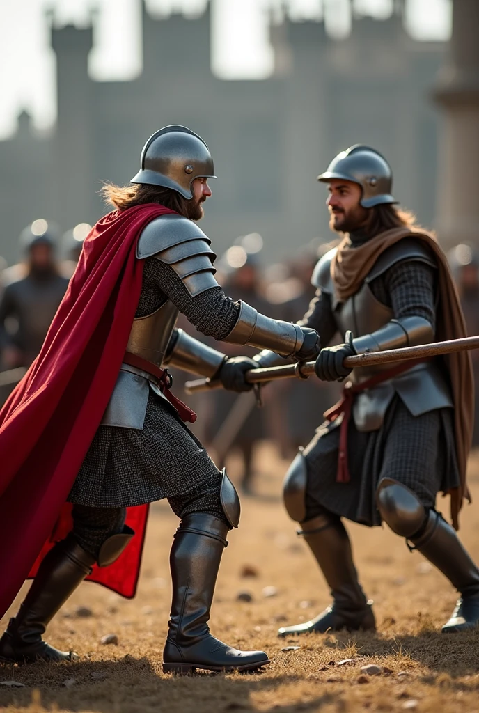 CRA A MEDIEVAL WAR FIGHT WITH ARDUINO VS ESP32 MICRO CONTROLLERS