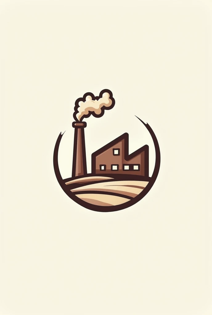 simple paper factory logo
+