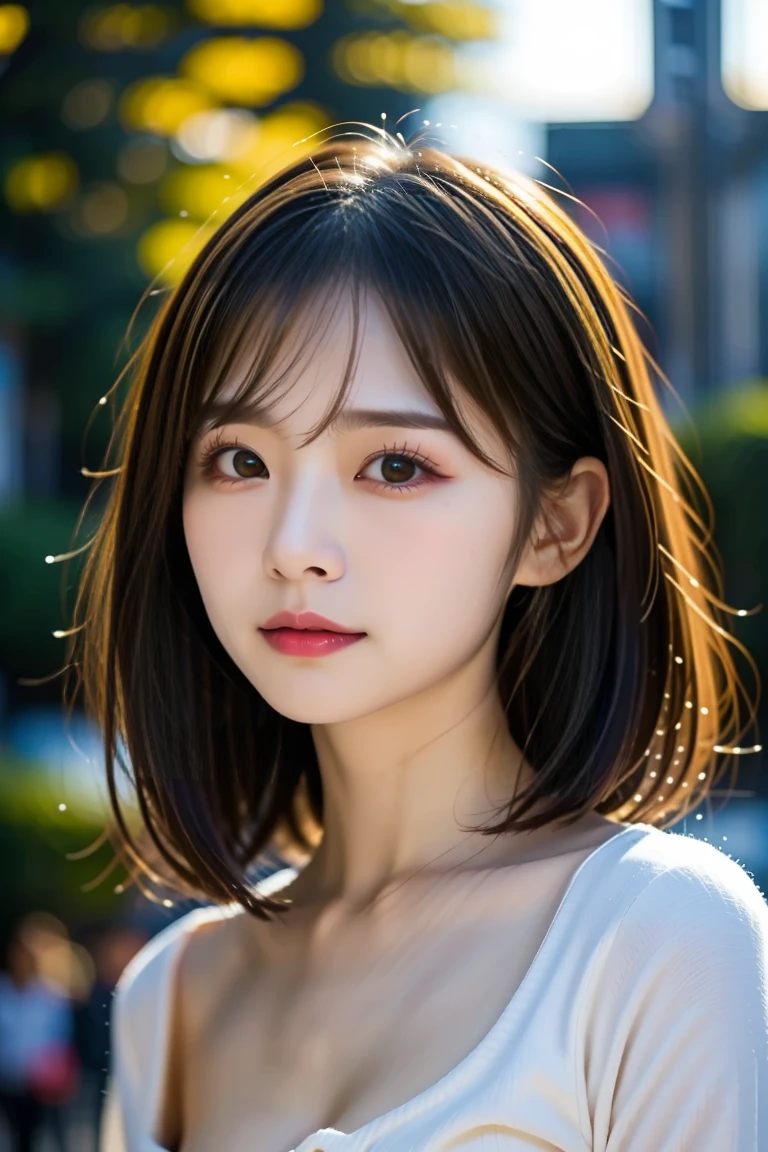cute female teen girl in high polish, in the style of xiaofei yue, dark white and dark gold, happycore, cut/ripped, soft femininity, nobuo sekine, meticulous lines --s 750