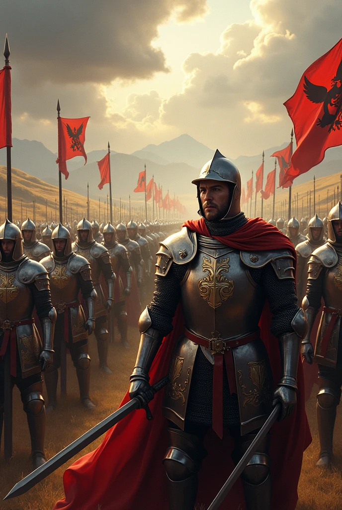 An army of knights