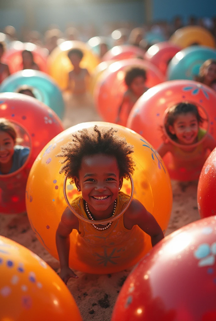 Bumper ball game