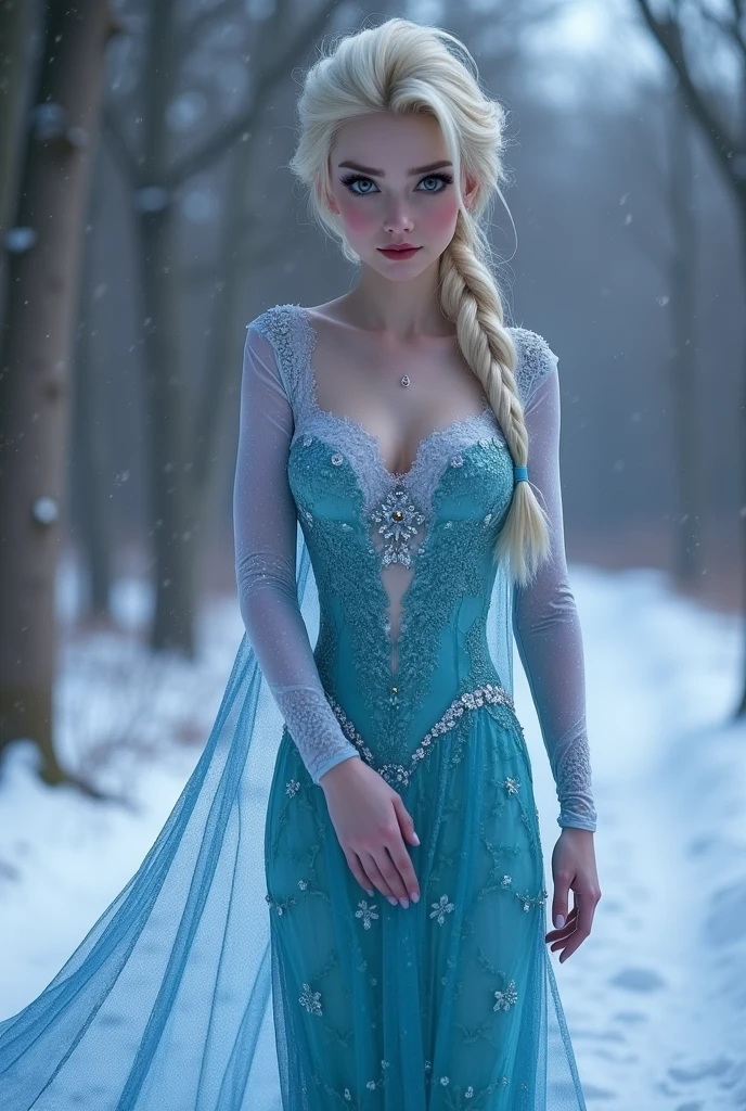 elsa (frozen) erotic porn nude xxx without clothes