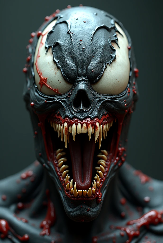 angry chocolate, teeth, sharp fangs, dark chocolate creature, demonic, evil, sinister, horror, dark fantasy, detailed, 8k, high quality, photorealistic, dramatic lighting, chiaroscuro, moody colors, deep shadows, cinematic composition