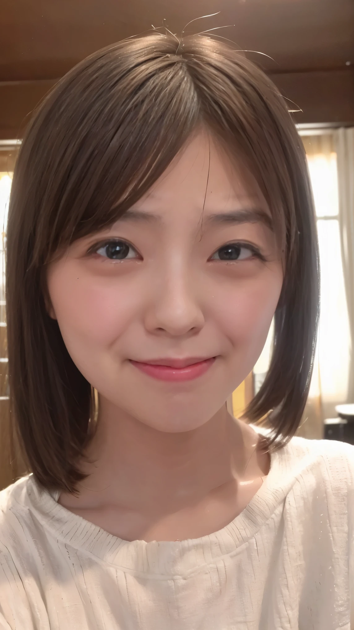 Everything modern:3.66, Cute Japanese Women Photos, smile, 20-year-old, Straight Long Hair:2.55, (photo Realistic:1.4), (hyper Realistic:1.4), (Realistic:1.3), (Smoother lighting:1.05), (Improving the quality of cinema lighting:0.9), 32K, 1 girl,20-year-oldの女の子, Realistic lighting, Backlight, The light shines on your face, Ray Tracing, (Bright light:1.2), (Improvement of quality:1.4), (Highest quality Realistic textured skin:1.4), fine grain, Detailed face,(smile:1.0), (Emphasis on face close-up:1.3), (Enhances the beauty of skin texture:1.1),((Extremely precise and accurate anatomy:1.0)), (Enhances the beauty of skin texture:1.1), Clean and glowing skin, mesh, thin:1.2, (Realistic:1.3), Realisticなライティング, (Smoother lighting:1.05), 32K, One Japanese woman, fine grain, Detailed face, (Film Grain:1.1),(Accentuates body lines:1.1), High resolution, Natural look, Kind eyes, Improves hair quality, Delicate light and shadow, Transparent muscles, Graceful pose, Beautiful Eyes, Sharp details, Soft light reflection, Beautiful contours, Delicate skin tone, Fine hair texture,Cute Japanese Women Photos,