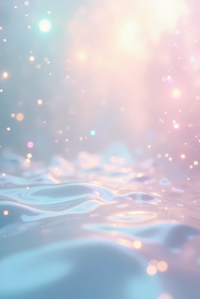 Make a horizontal image with a pearlescent background