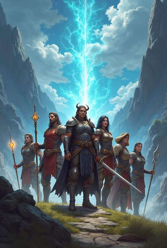 RPG heroes together