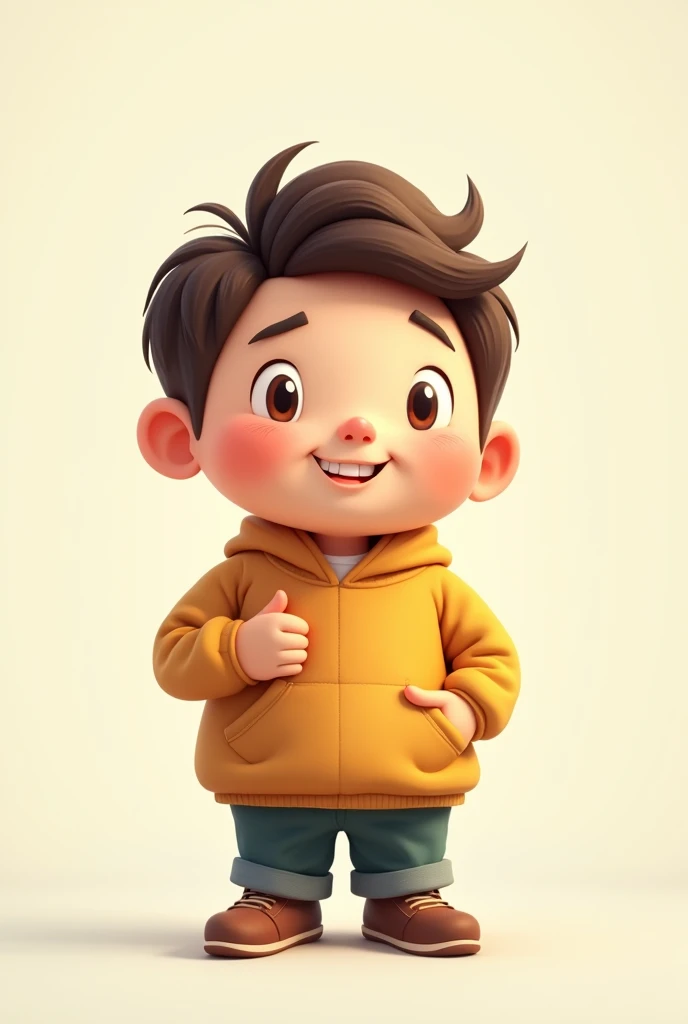 A character of his own for an animation that is a nice 2D man