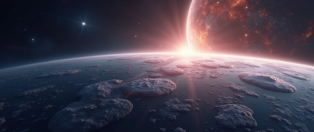 space image, Three-dimensional world,planet ,Show the future space scenario, 8k, space image