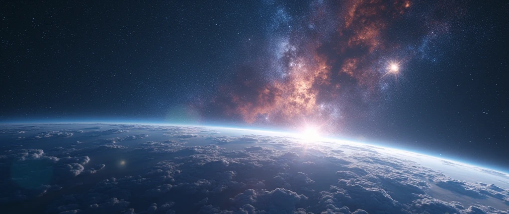Three-dimensional world, extraterreste,Show the future educational landscape, Virtual classrooms are available, Mentor of Wisdom, and the potential for interstellar learning. 8k