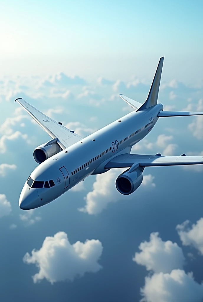 An image of a large aircraft inspired by the Embraer E2 and the A320