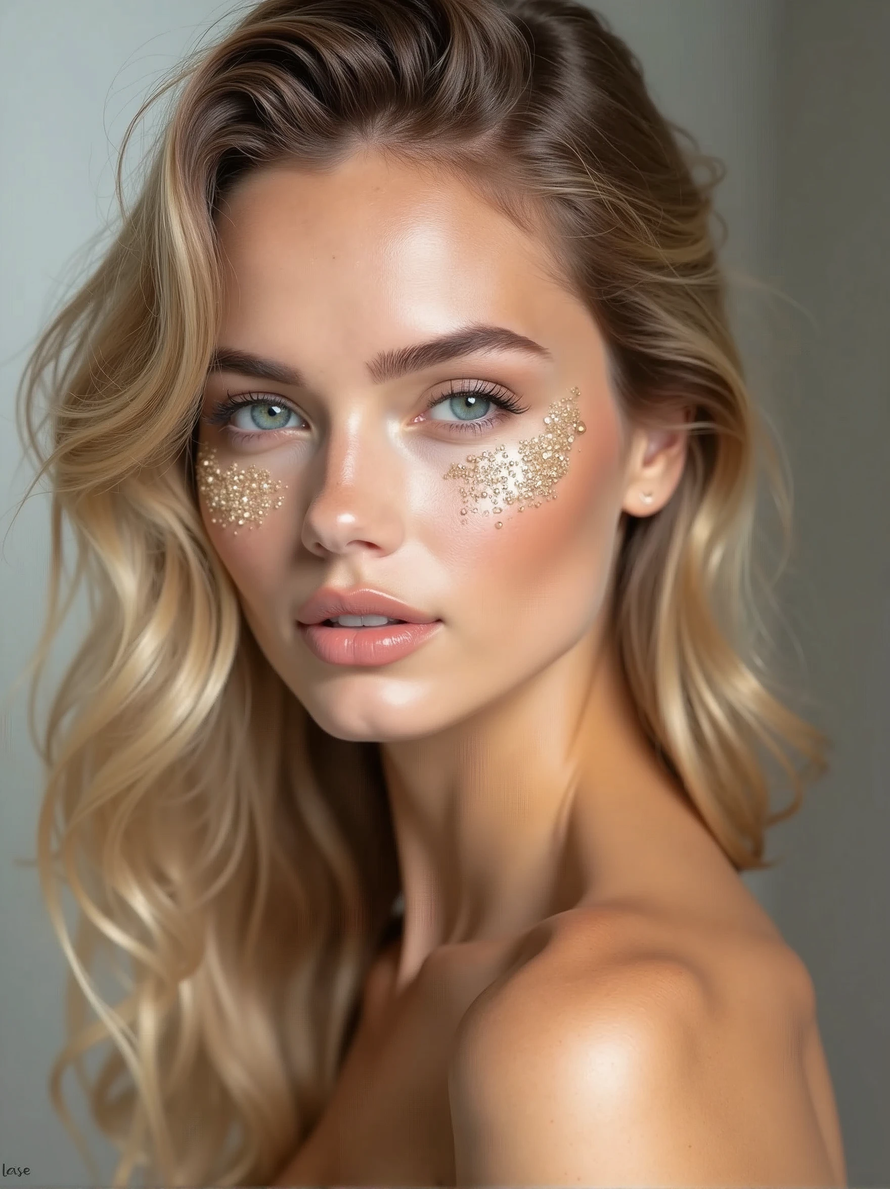 Enhancing beads and hair and remove all dark circles from face and make it deep and smooth