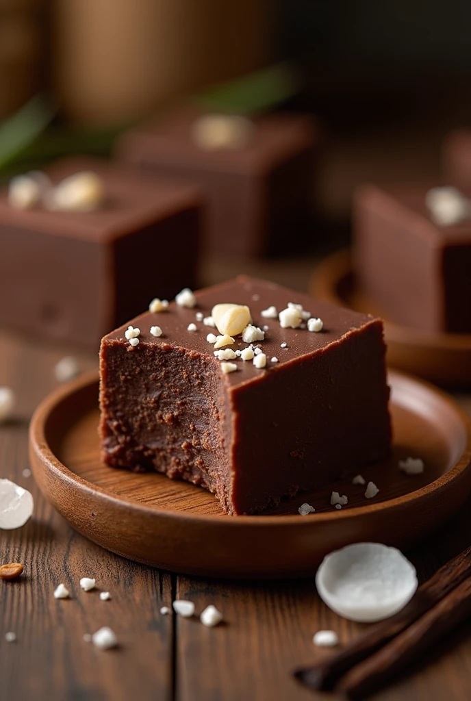 create me an logo for Mansarap fudge