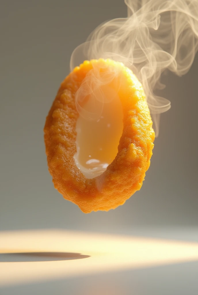 I want a patacón that is floating and is in vertical view