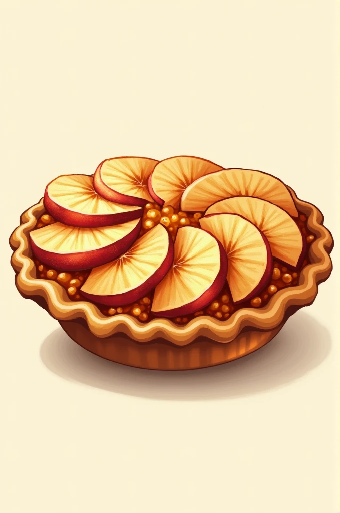 create me a logo of apple pie