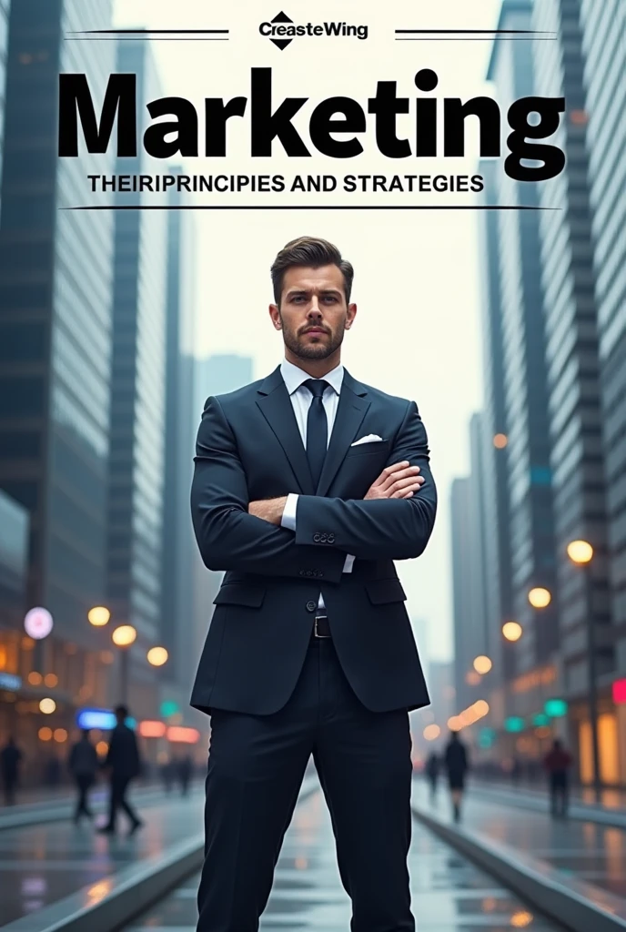 Cover of a book about marketing