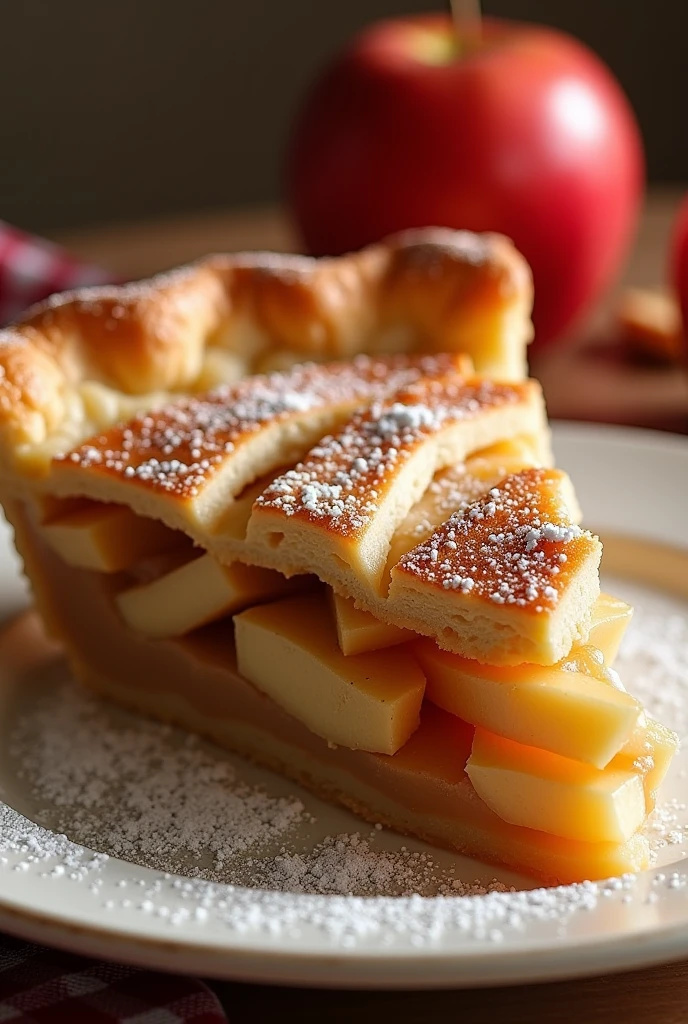 create me a logo of apple pie